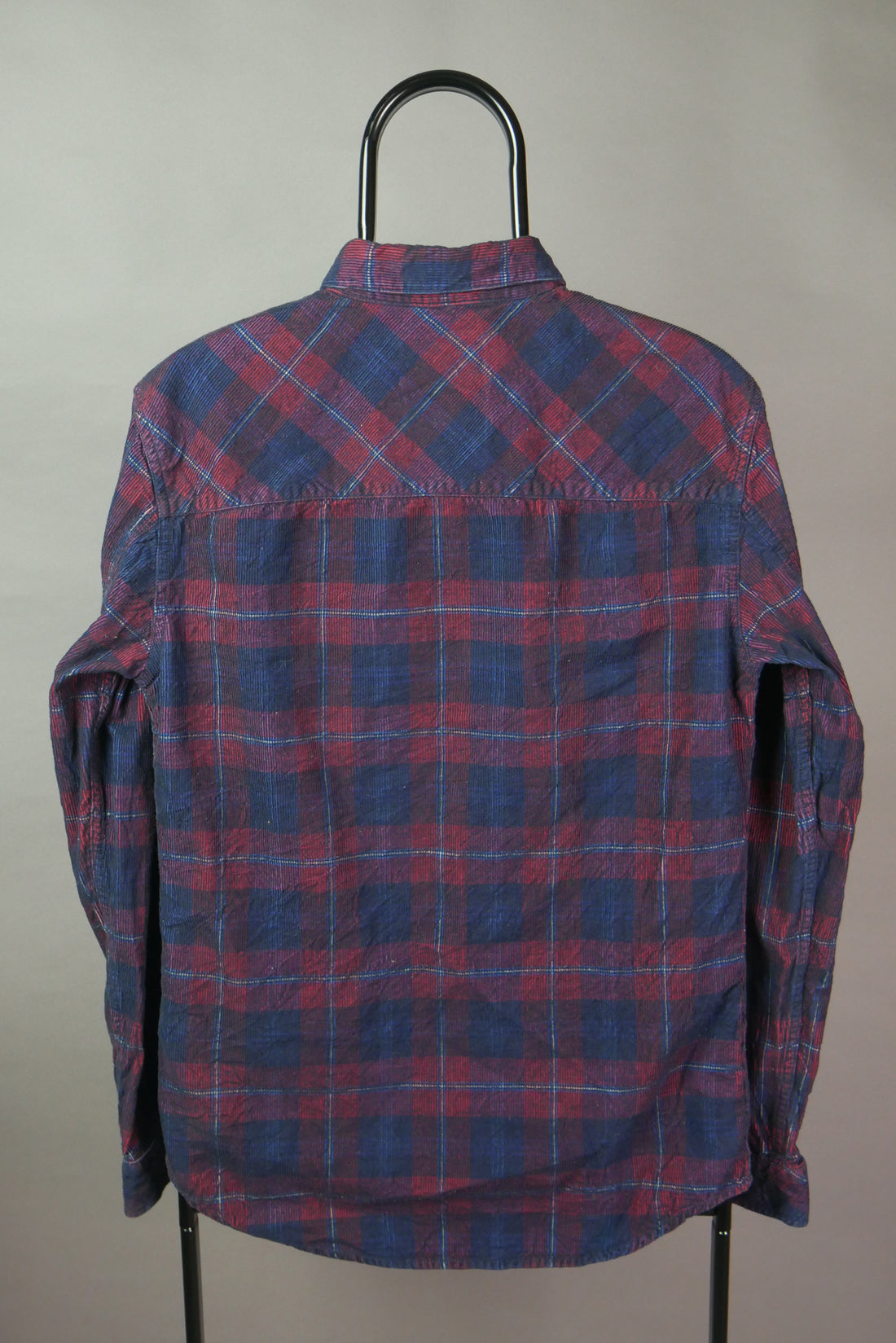 The Vintage Corduroy Plaid Shirt (S)