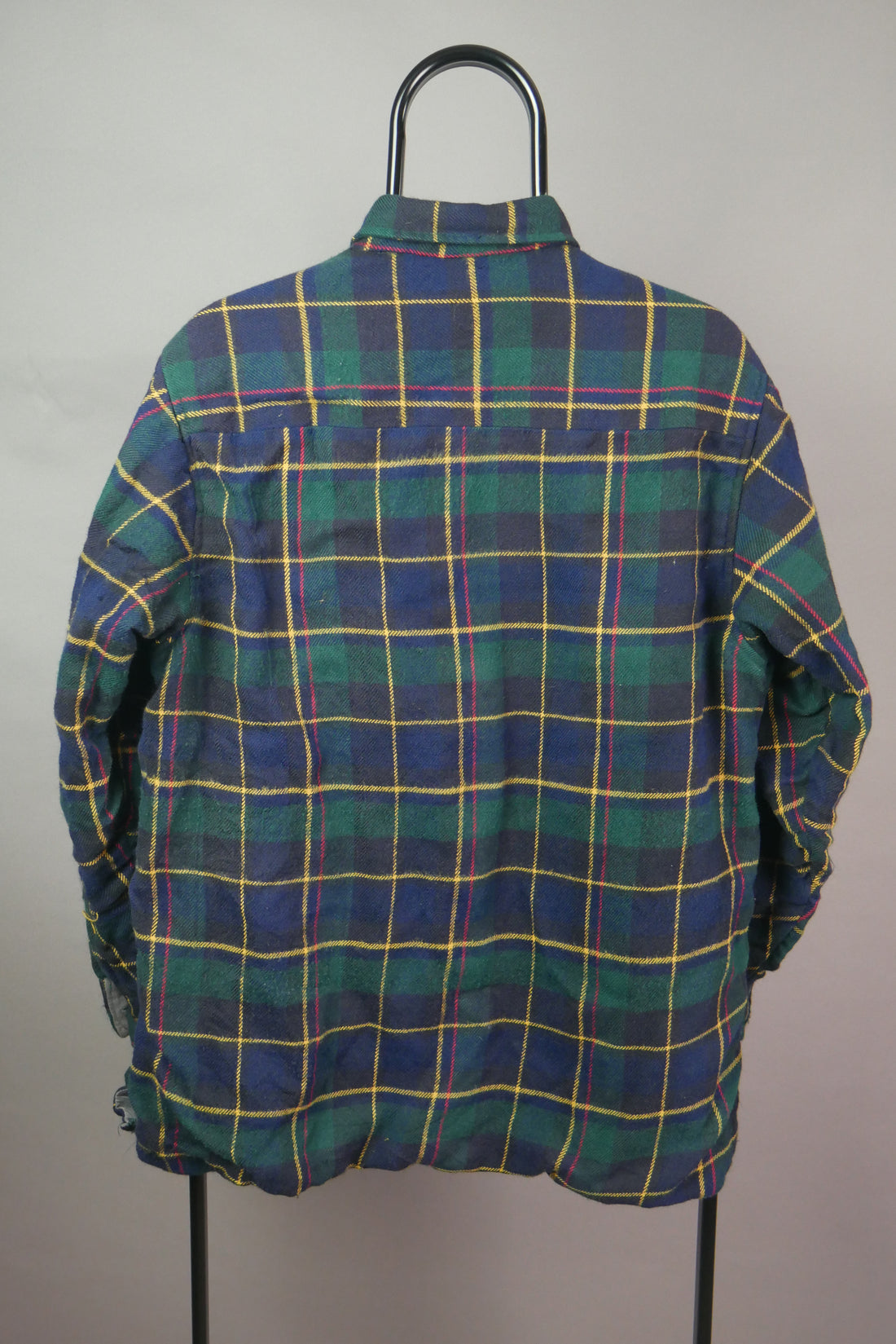 The Plaid Quilted Shirt (M)