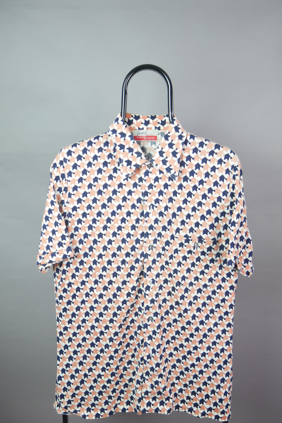 The Vintage Geometric Jersey Shirt (Womens M)