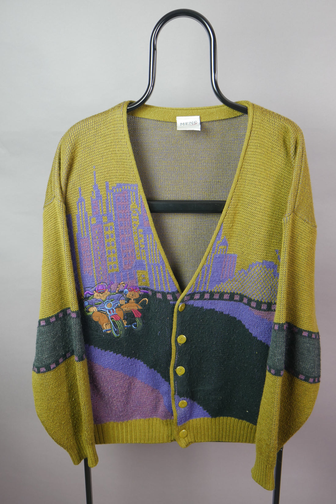 The Vintage Cool Cats Cardigan (L)