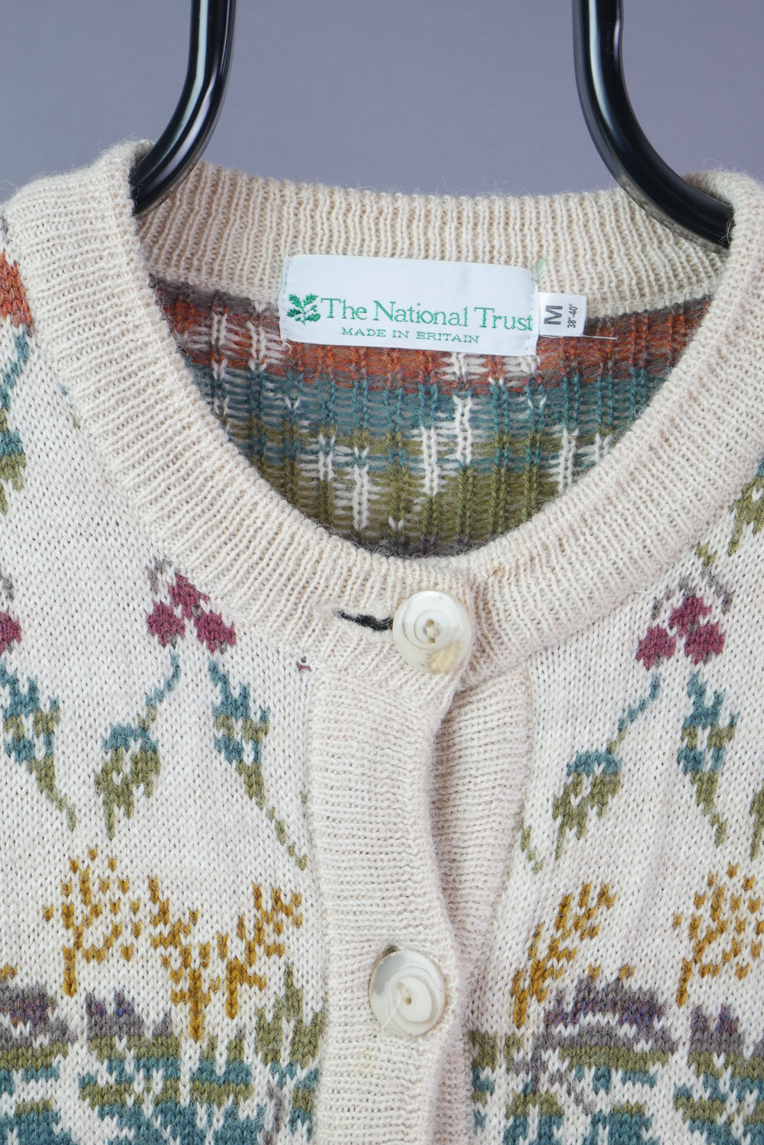 The National Trust Floral Cardigan (M)