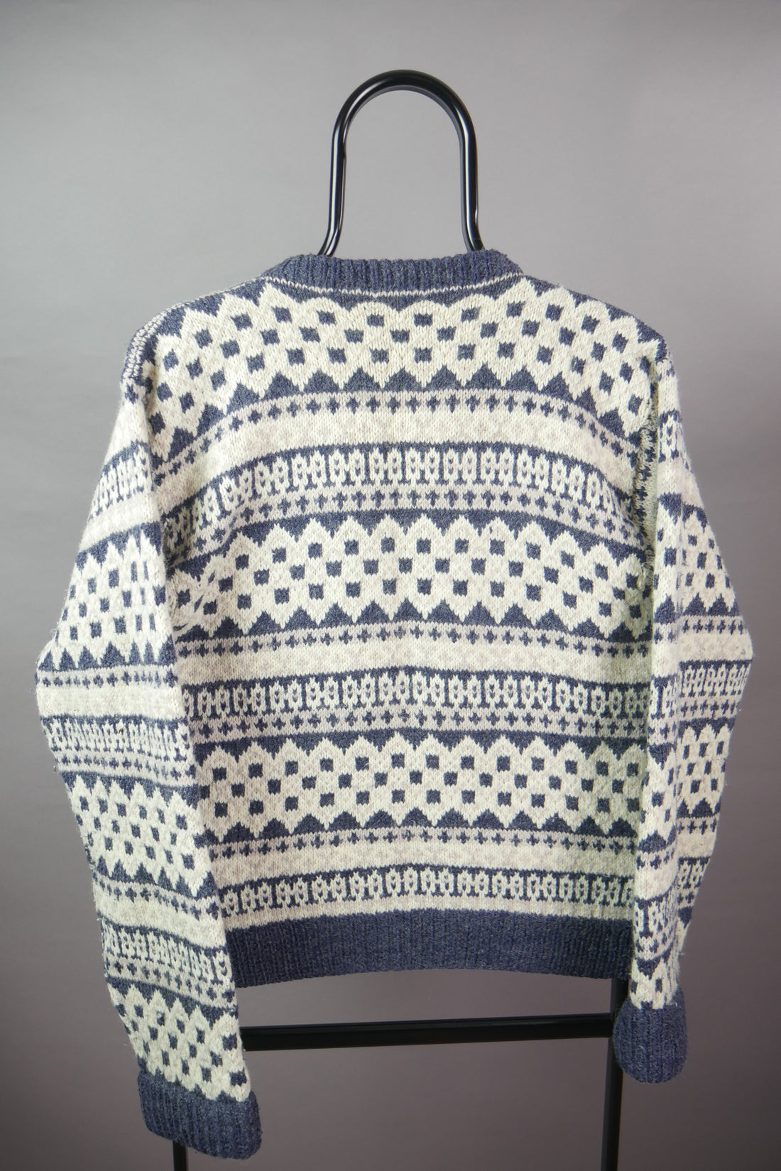 The Wool Patterned Sweatshirt (S)