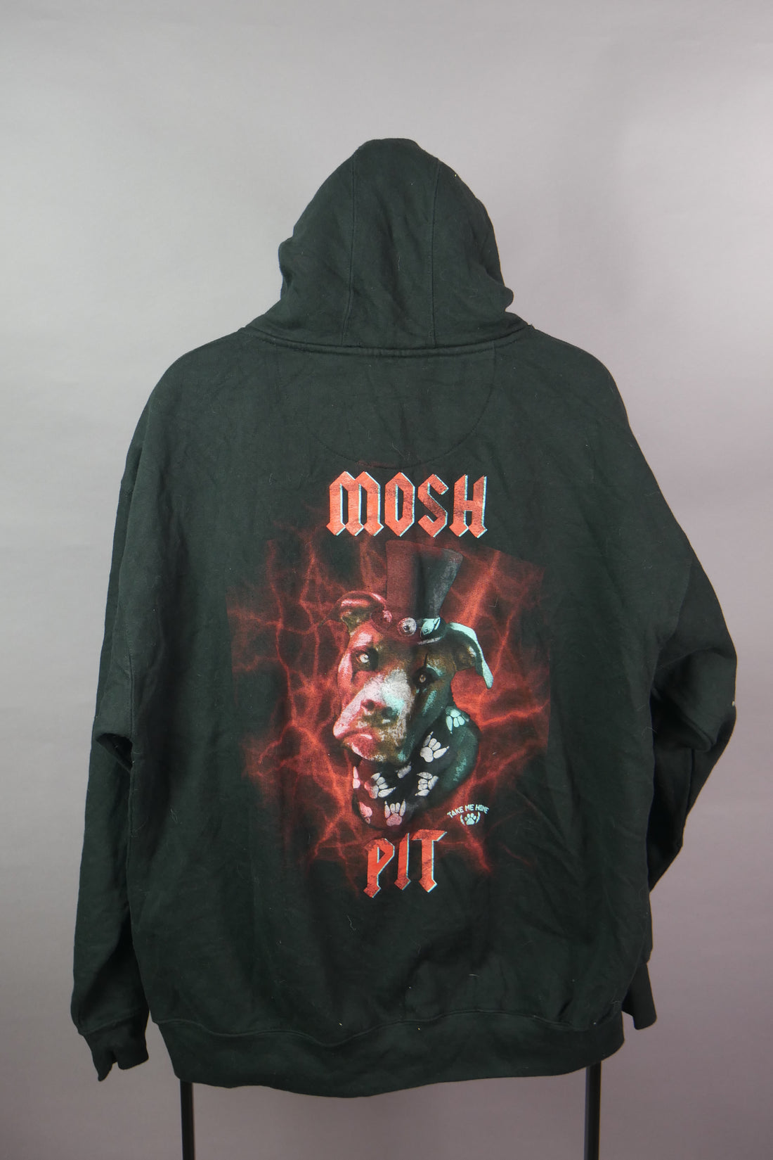 The Mosh Pit Graphic Zip Up Hoodie (XL)