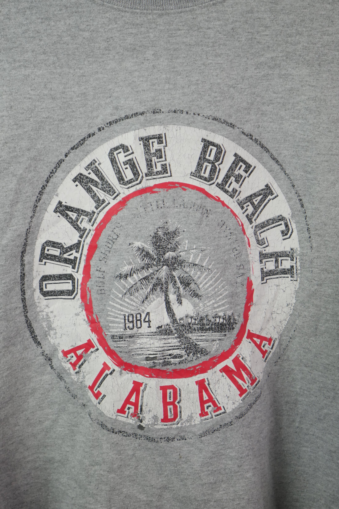 The Orange Beach Alabama Graphic Sweatshirt (L)