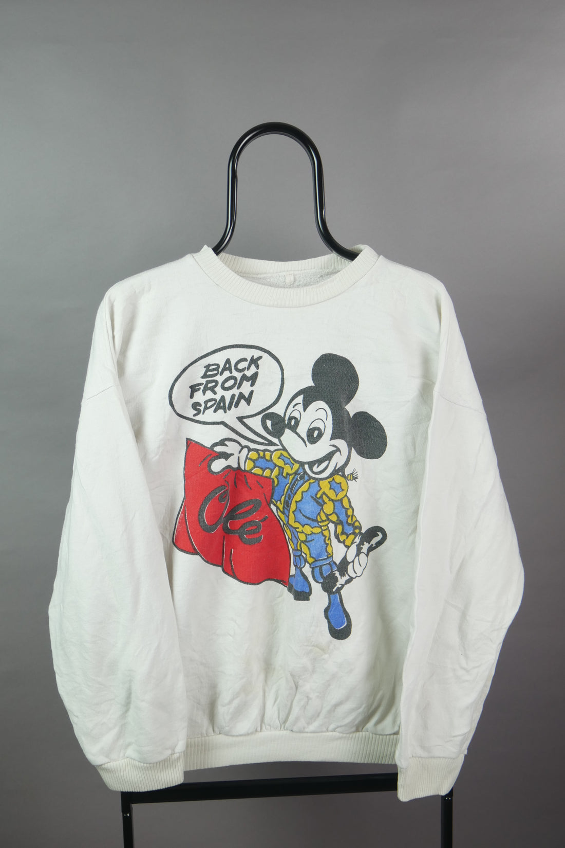 The Vintage Mickey Mouse Graphic Sweatshirt (S)