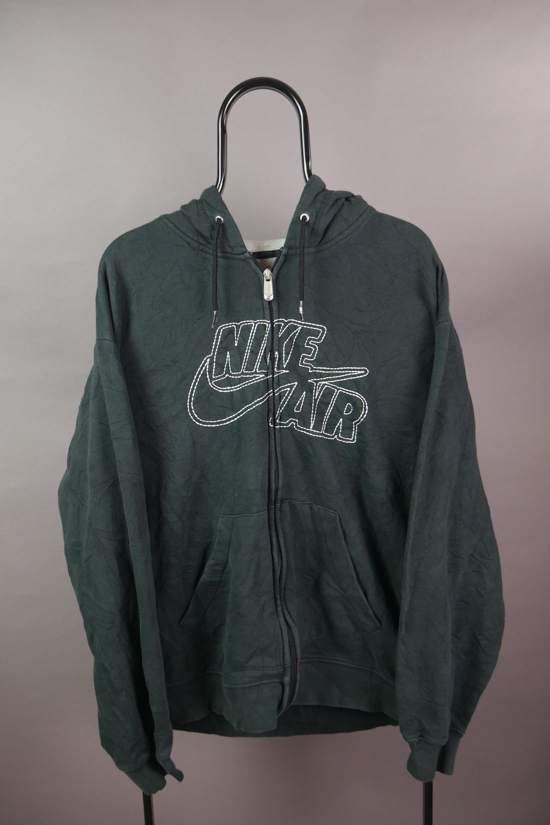 The Nike Air Contrast Stitch Zip Up Hoodie (L)