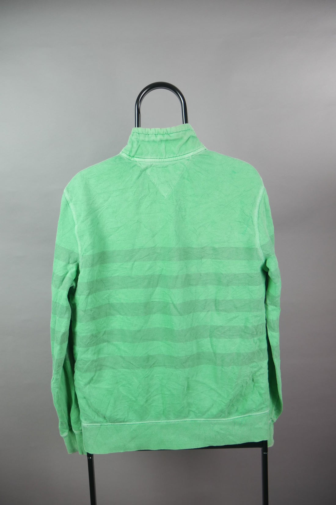 The Tommy Hilfiger 1/4 Zip Striped Sweatshirt (S)
