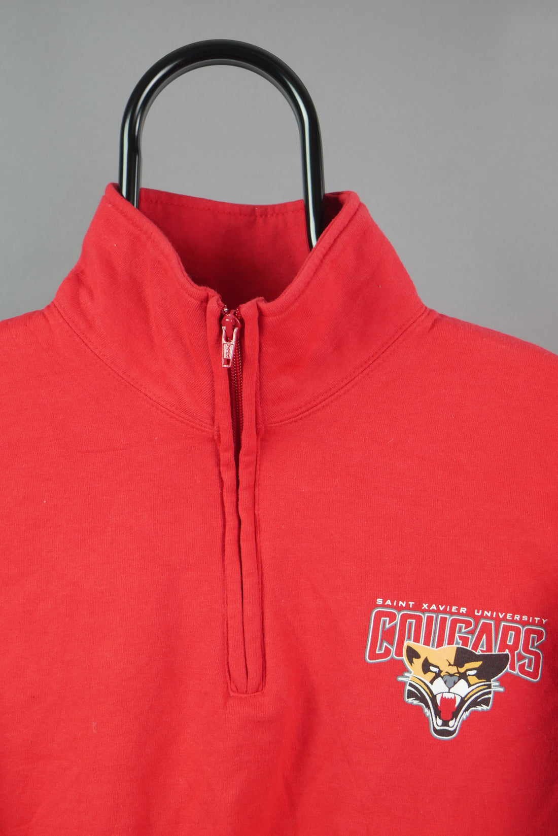 The Champion Cougars Graphic 1/4 Zip Sweatshirt (M)