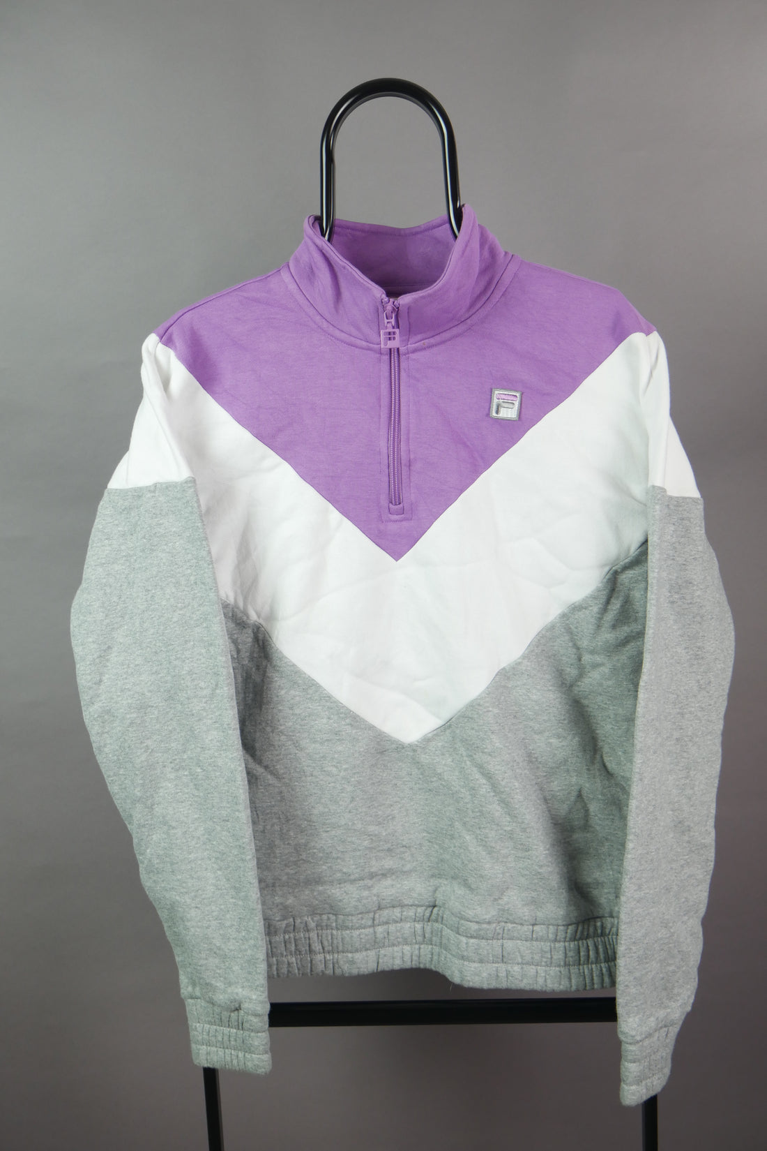 The Fila Colourblock 1/4 Zip Sweatshirt (M)