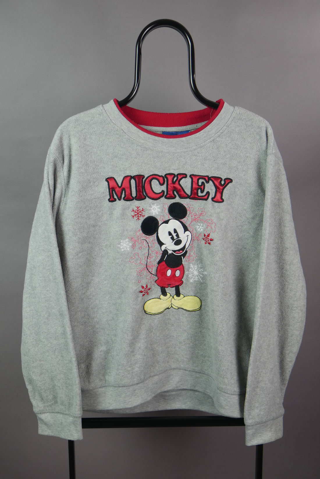 The Mickey Mouse Embroidered Fleece Sweatshirt (XL)