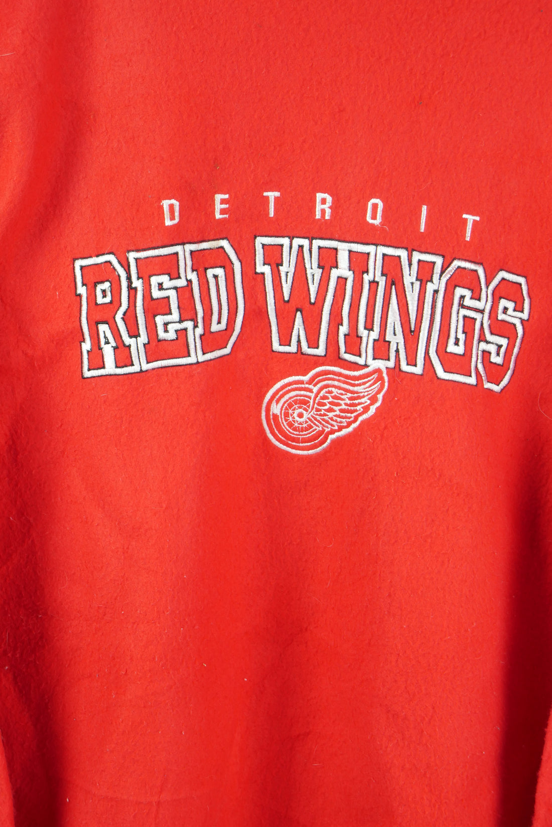 The NHL Embroidered Detroit Red Wings Fleece Hoodie (XL)