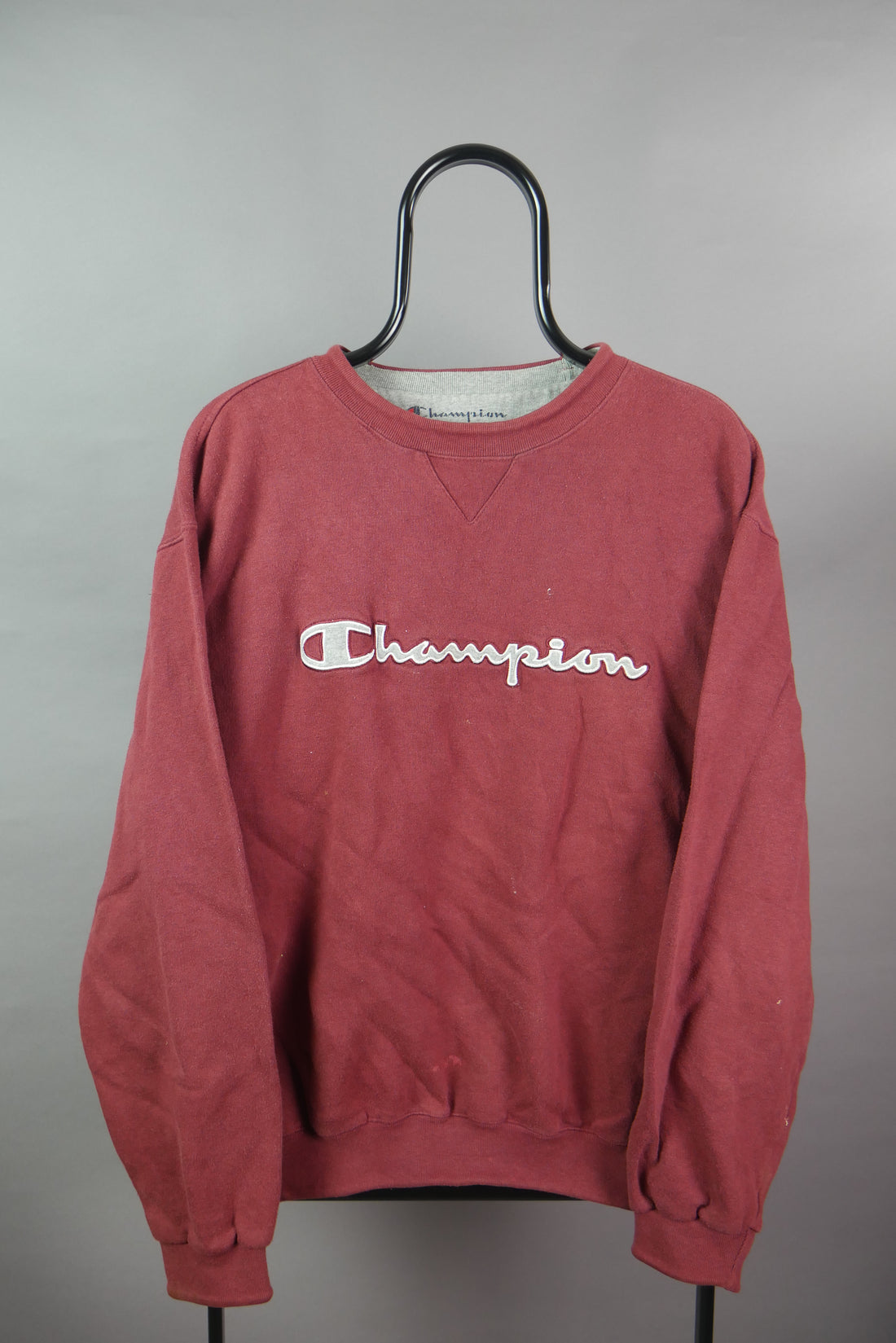 The Vintage Embroidered Champion Sweatshirt (L)