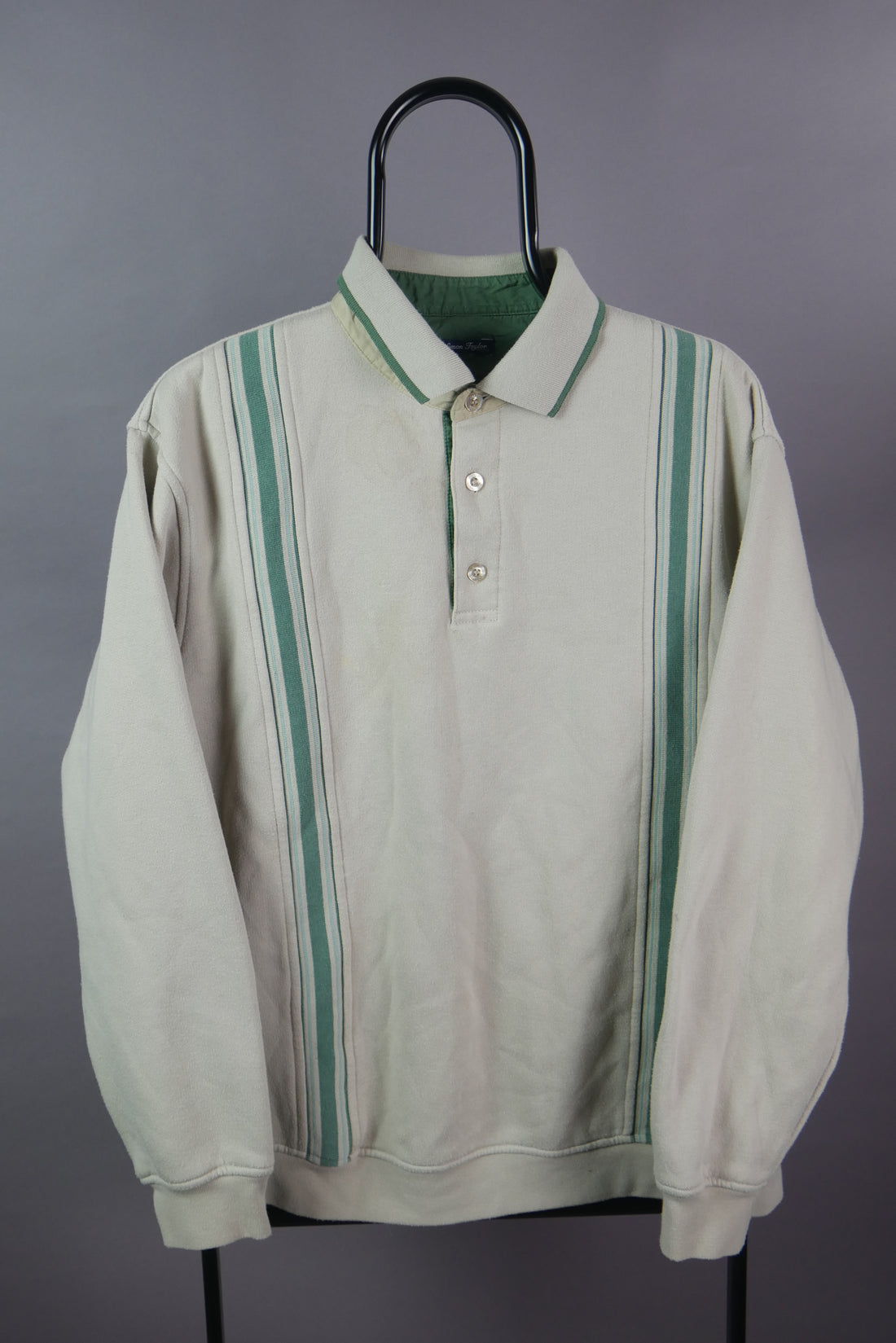 The Vintage Collared Sweatshirt (L)