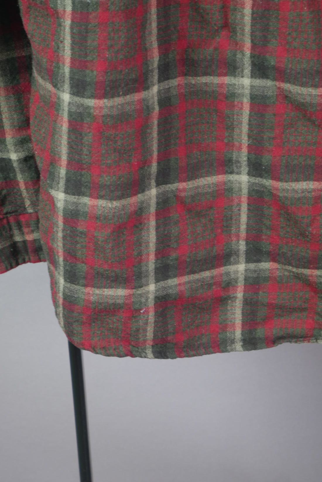 The vintage Tartan Wool Shirt (L)