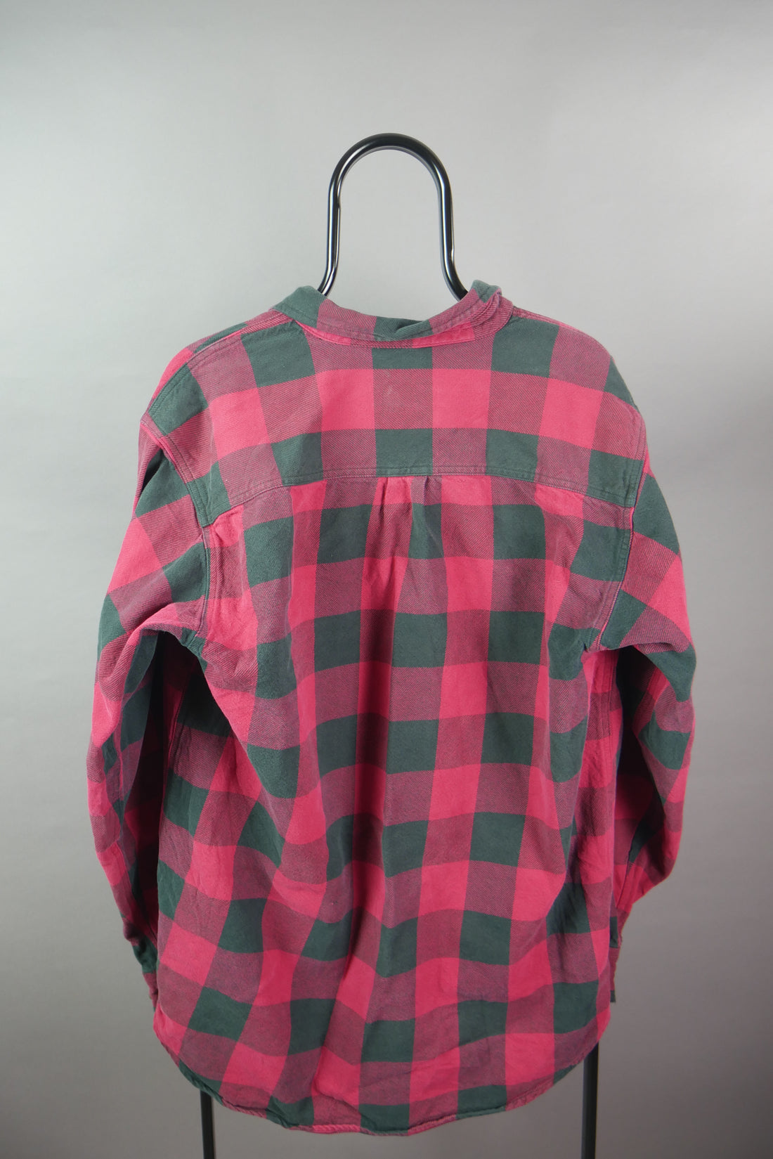 The Vintage Heavyweight Cotton Checkered Overshirt (XL)