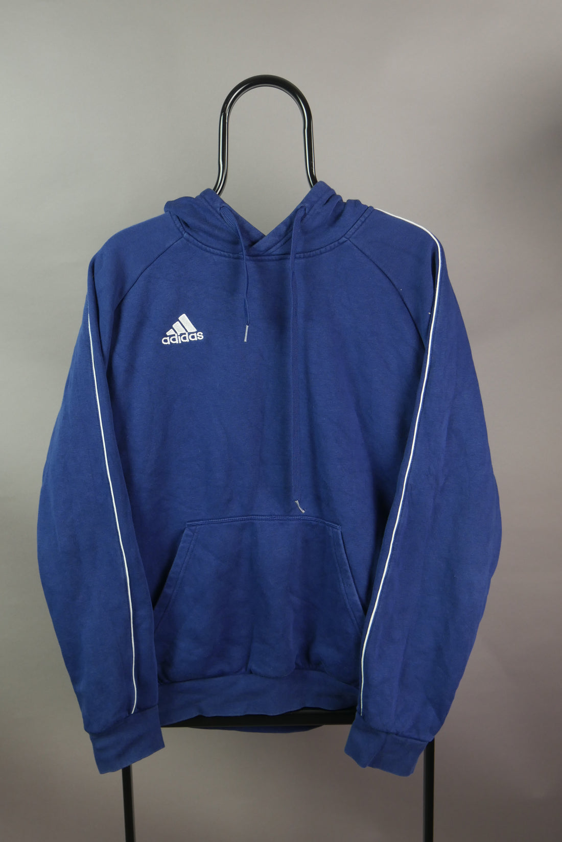 The Adidas Embroidered Logo Hoodie (L)