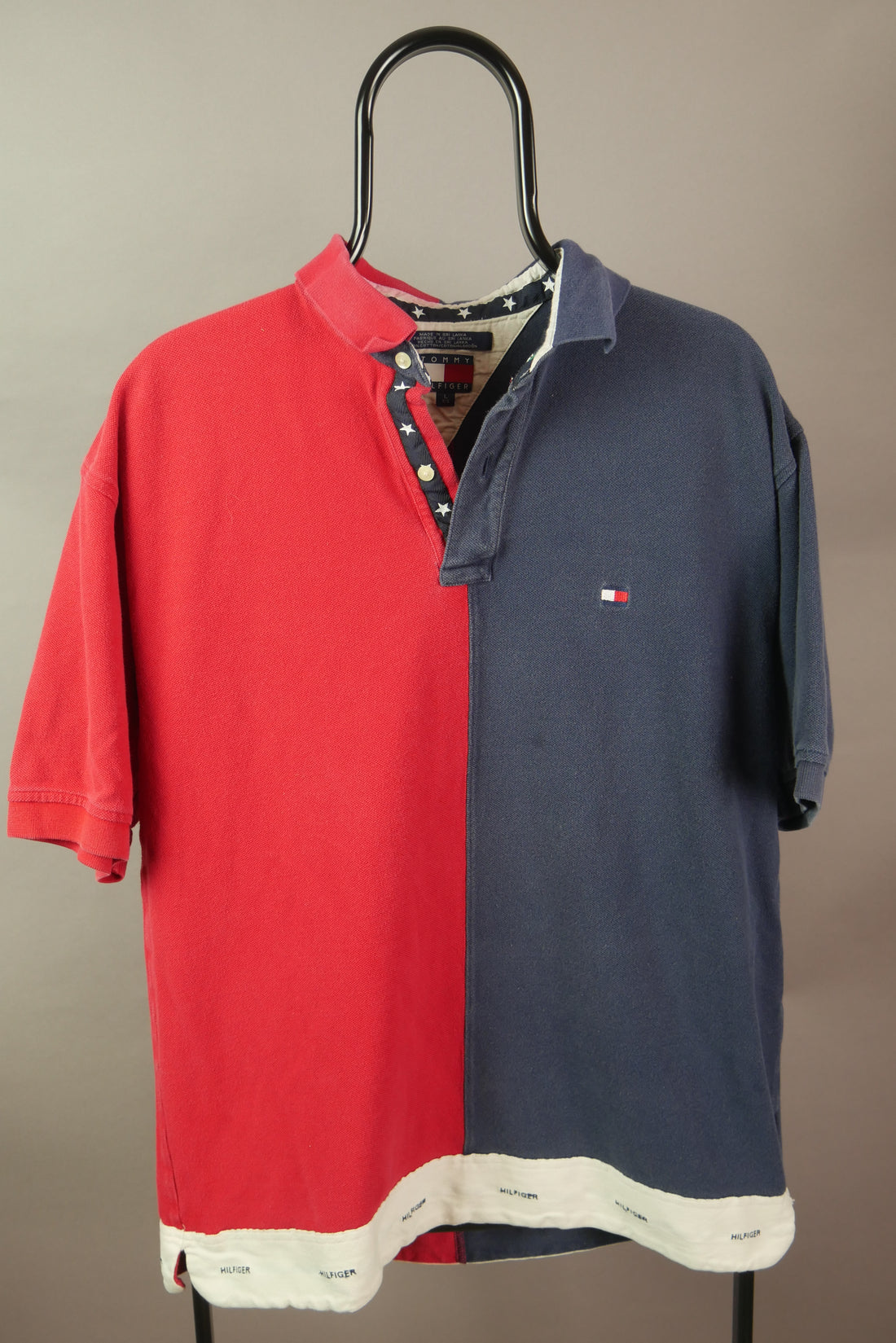 The Tommy Hilfiger Colourblock Polo Shirt (L)