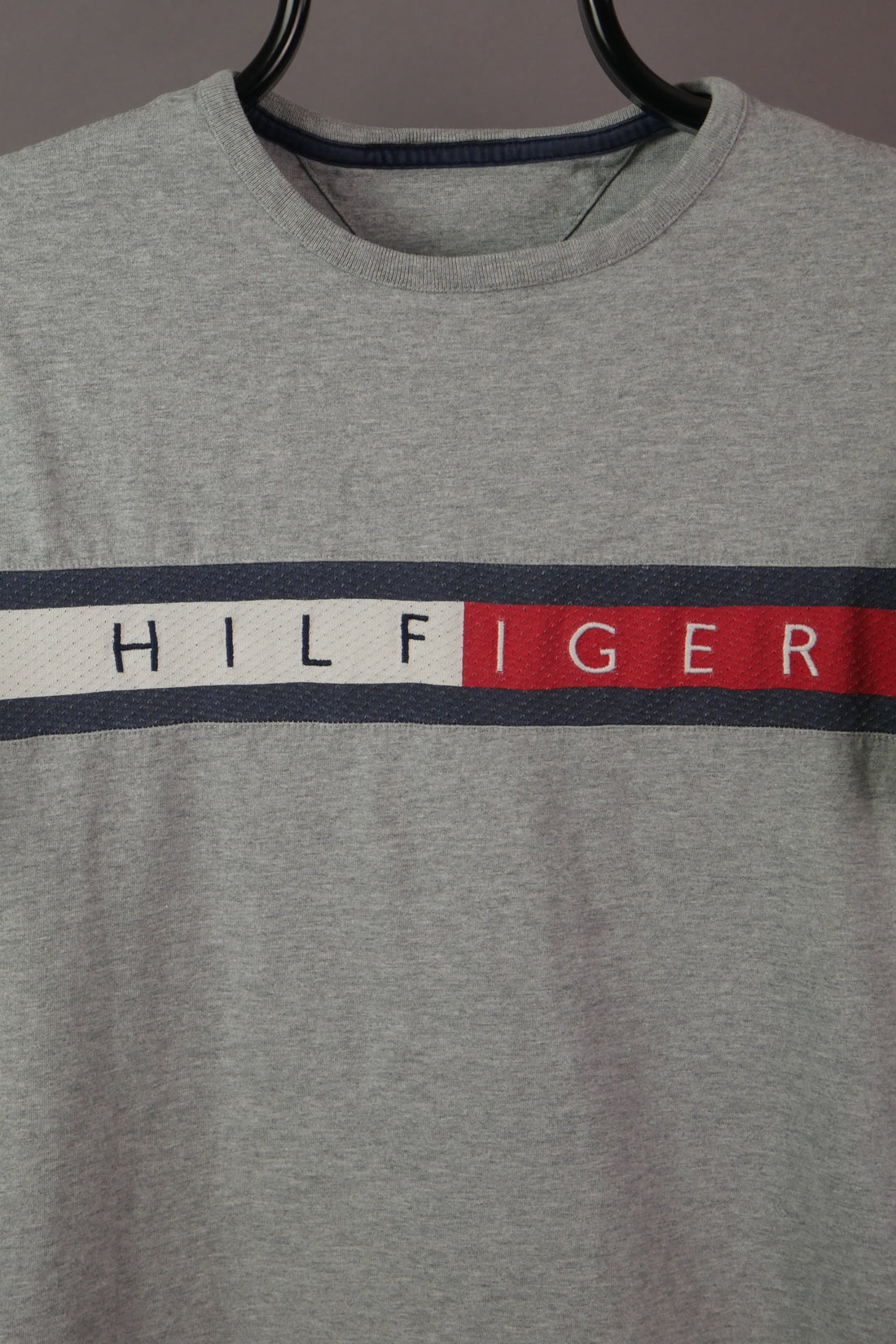 The Bootleg Hilfiger Spell Out T-Shirt (Women's S)