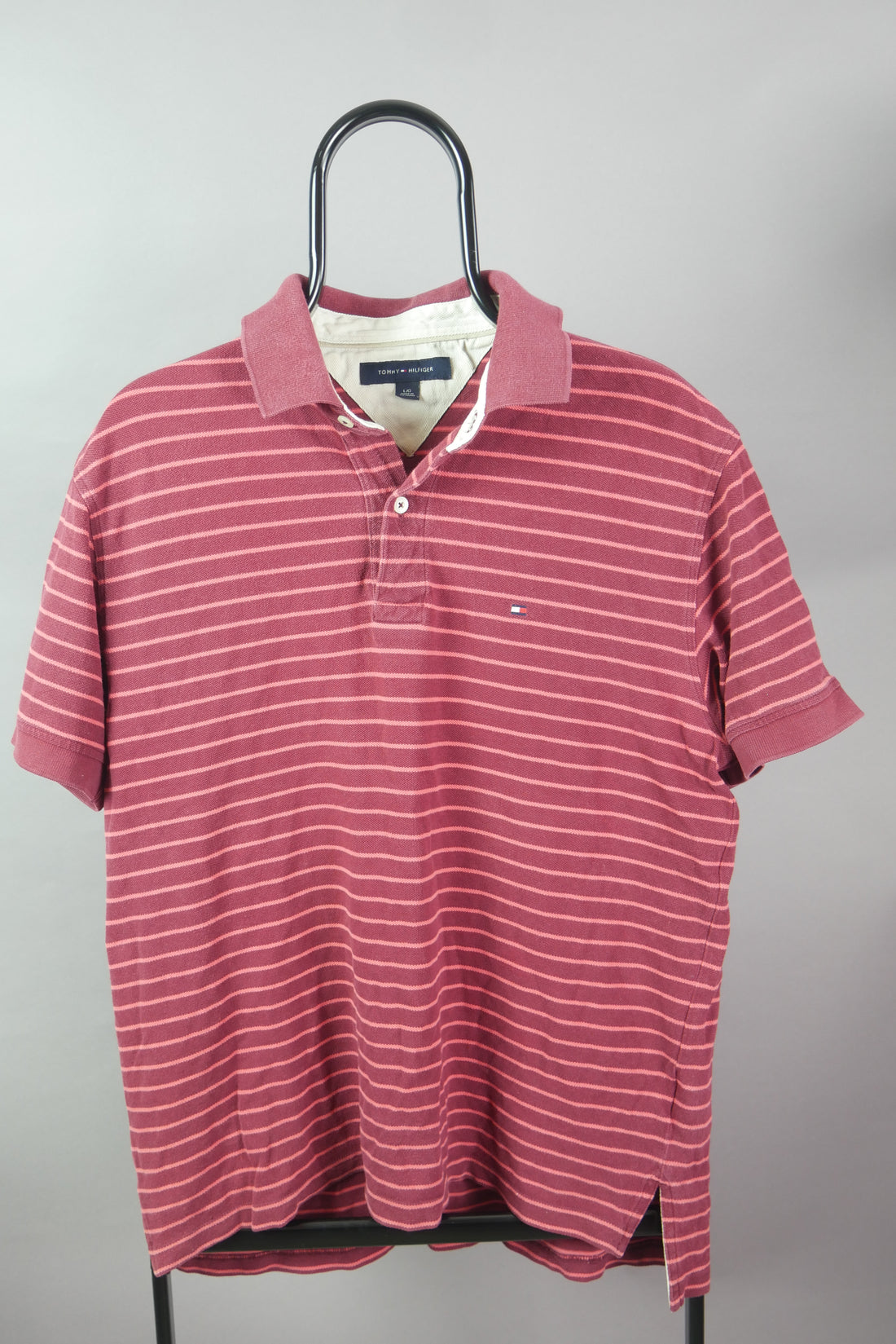 The Striped Tommy Hilfiger Polo Shirt (L)