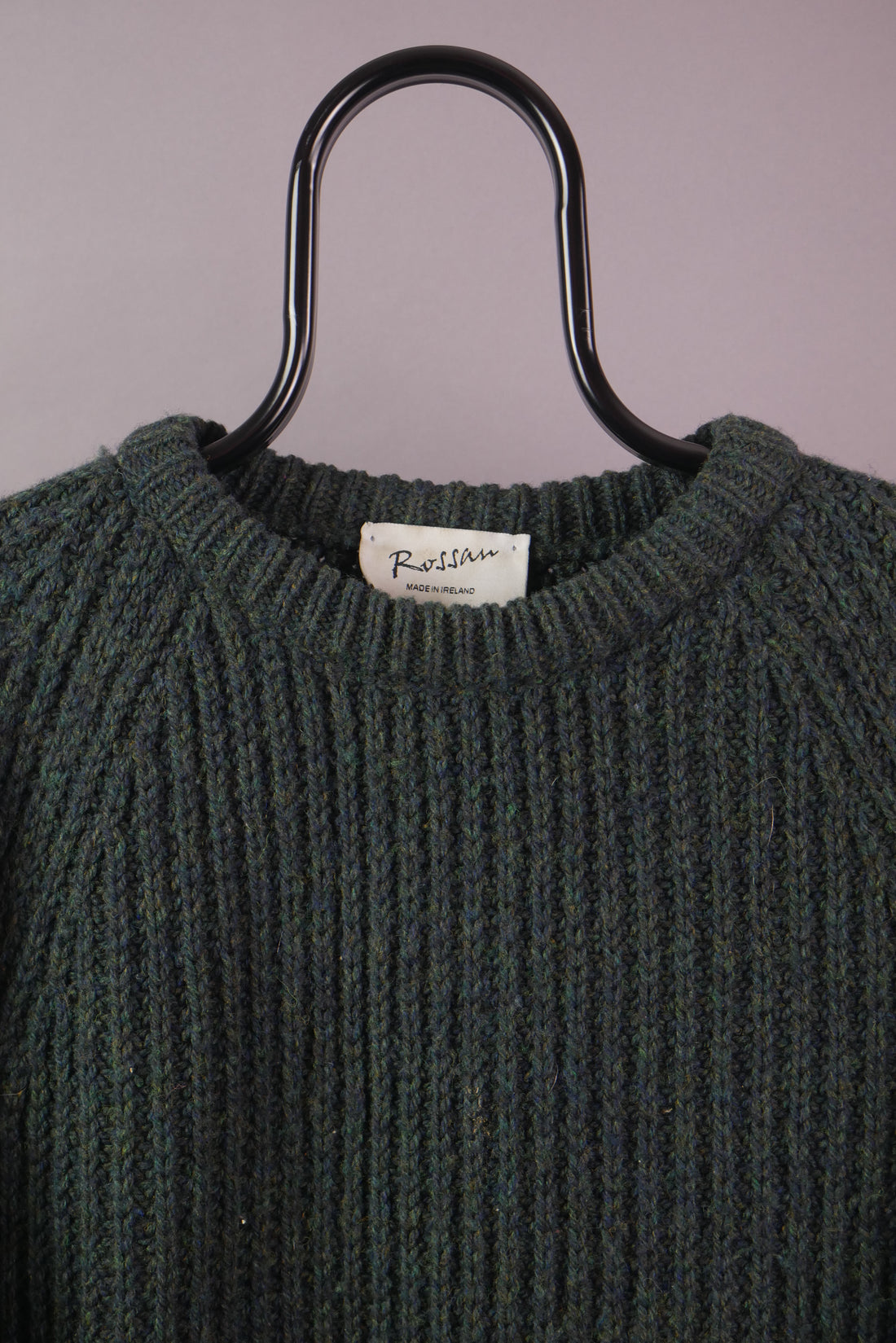 The Vintage 100% Wool Knitted Jumper (XL)
