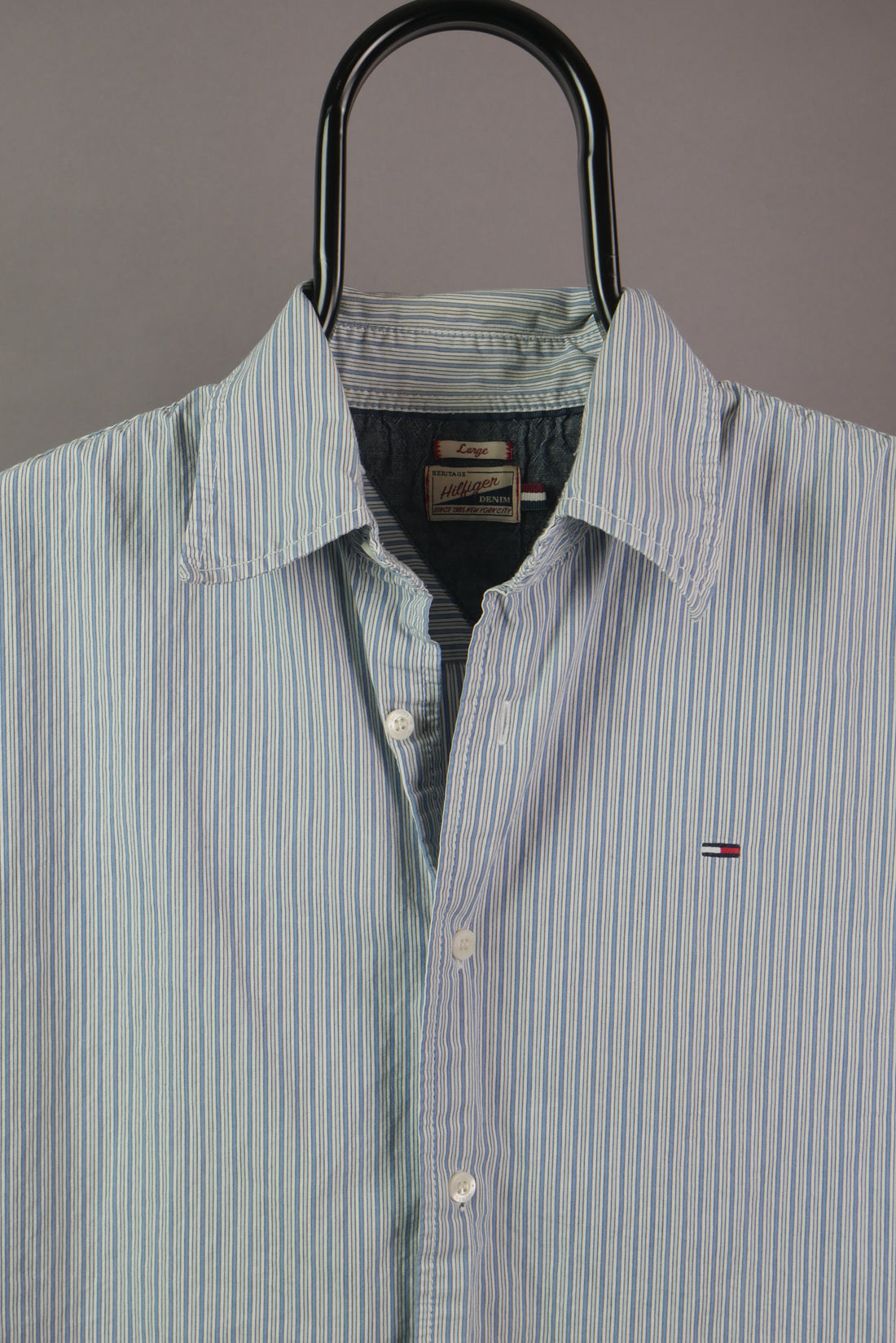 The Tommy Hilfiger Striped Shirt (L)