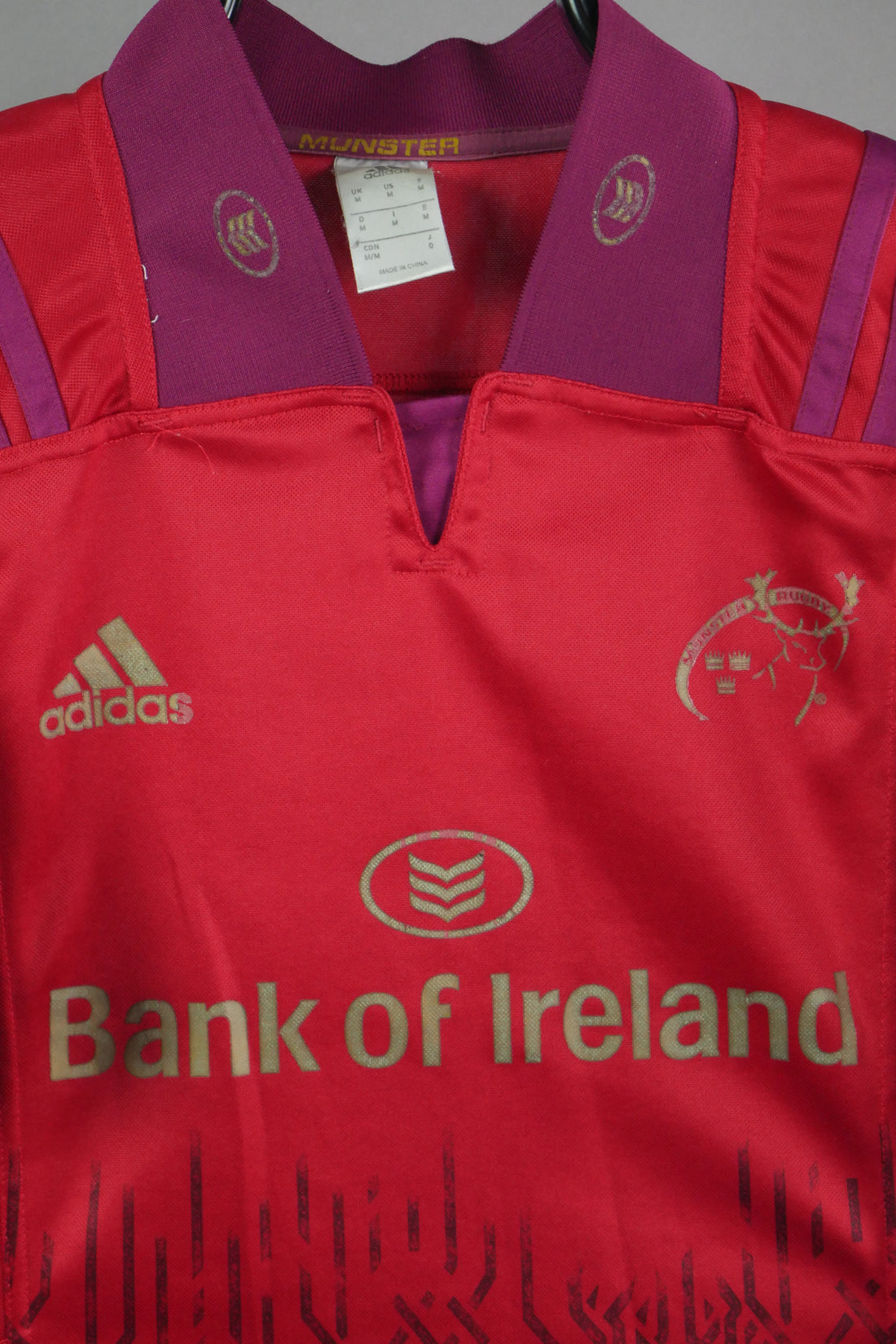 The Adidas Munster Rugby T-Shirt (M)