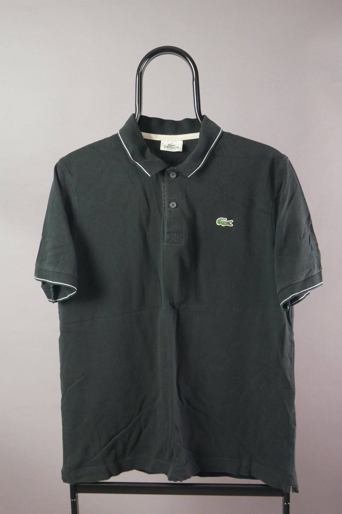 The Lacoste Embroidered Logo Polo (L)