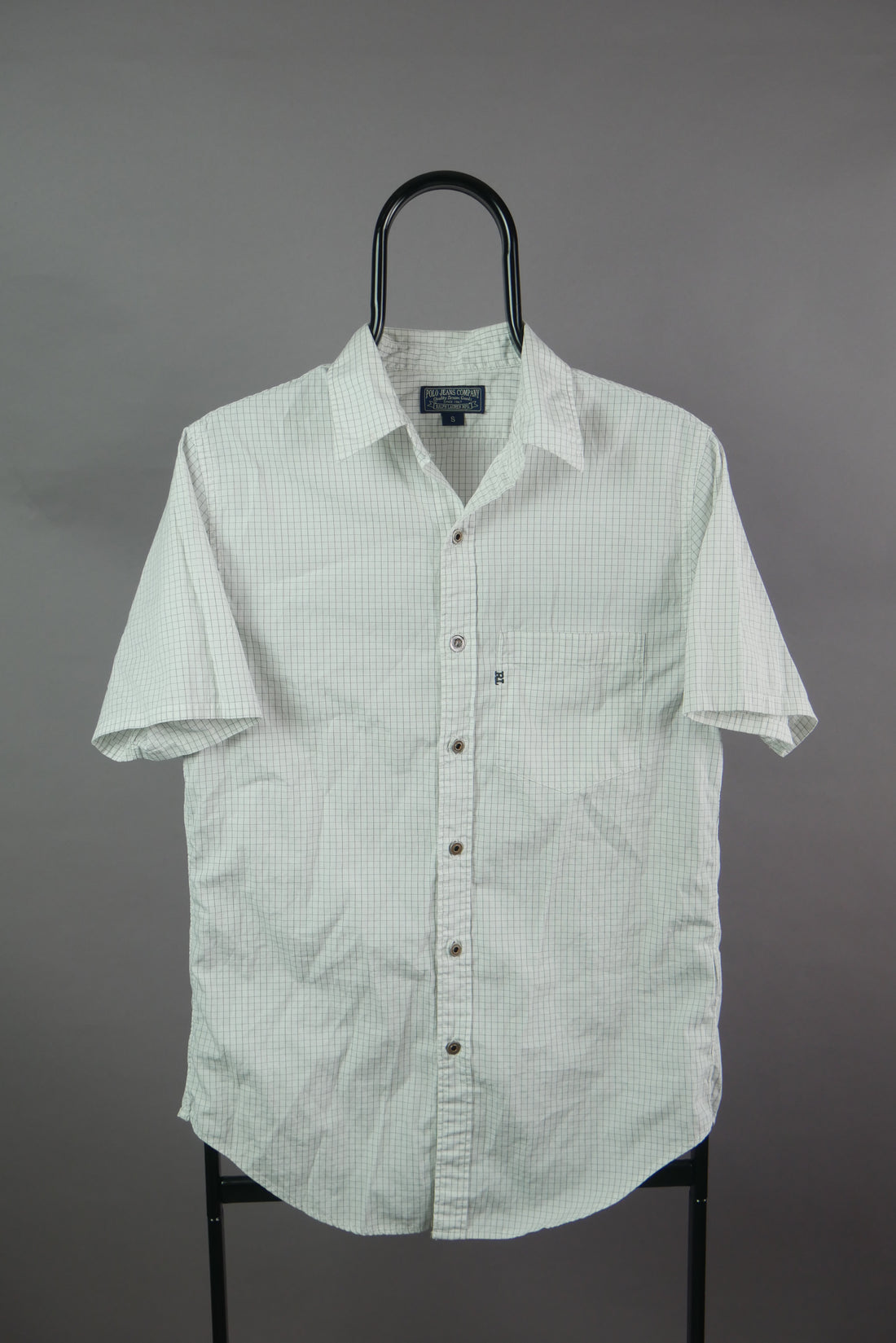 The Ralph Lauren Grid Short Sleeve Shirt (S)
