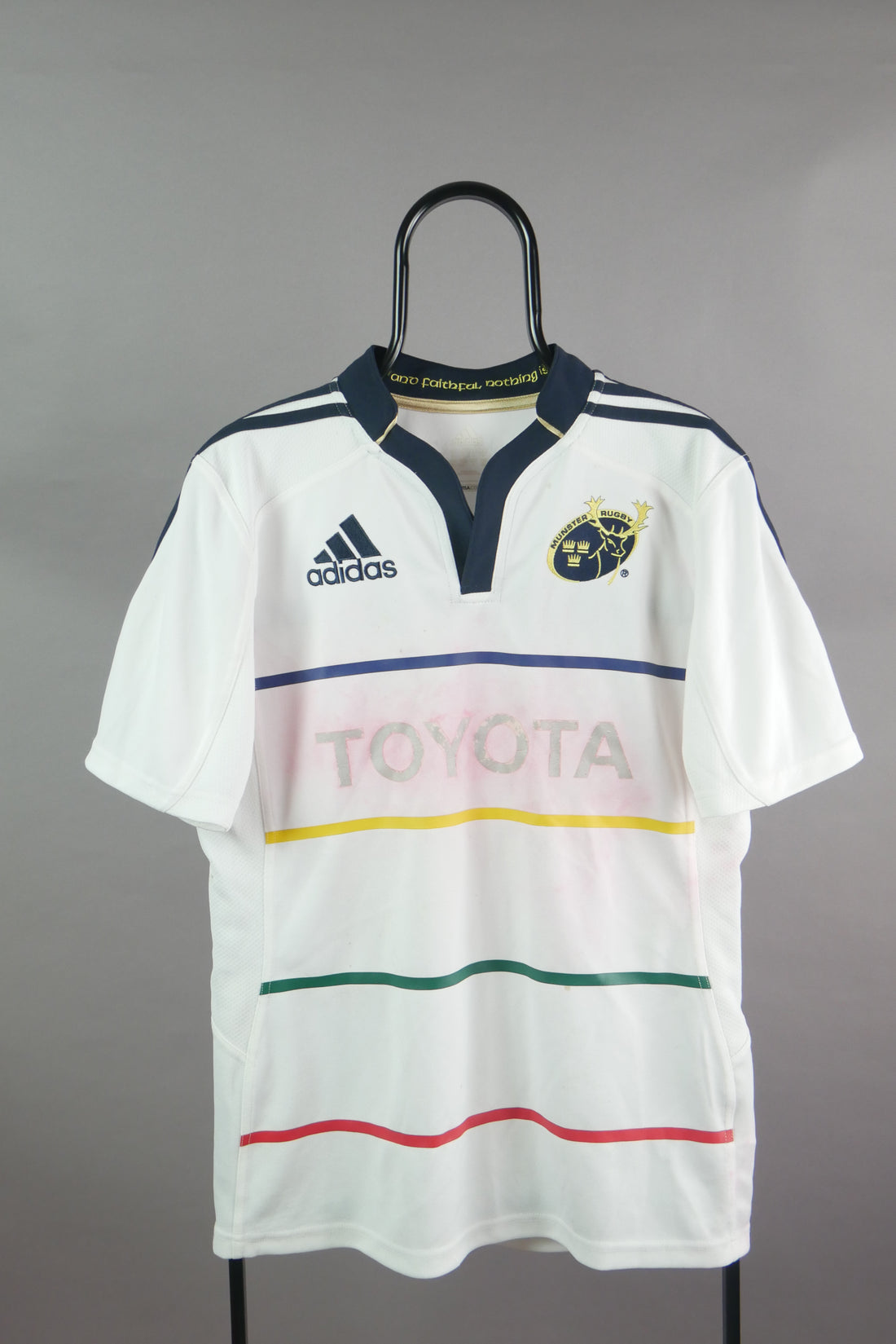 The Adidas All Blacks Away Rugby T-Shirt (M)