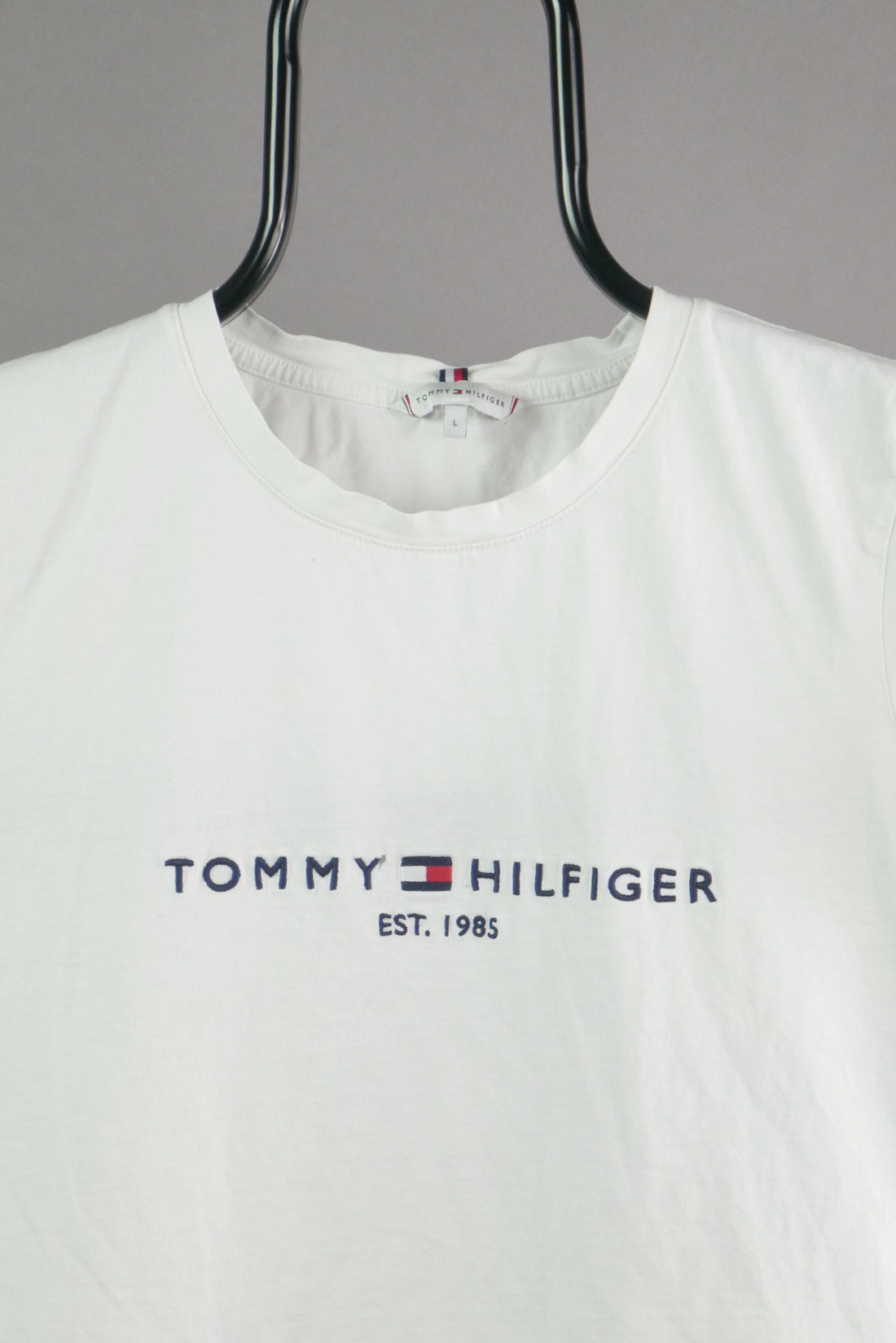The Tommy Hilfiger Embroidered Logo T-Shirt (L)