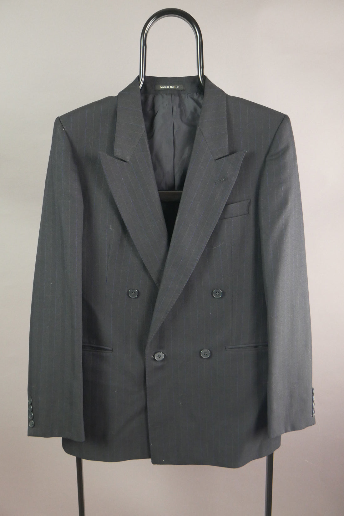 The Classic Vintage Double Breasted Suit Jacket (36)
