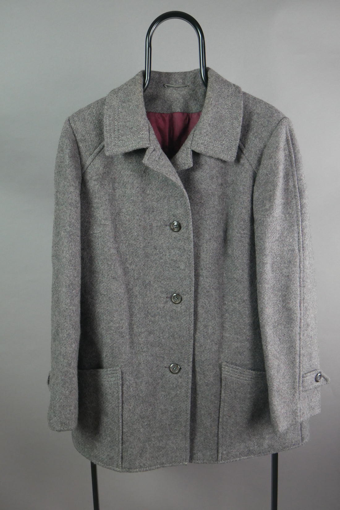 The Classic Vintage Christopher Frank Wool Coat (XL T)