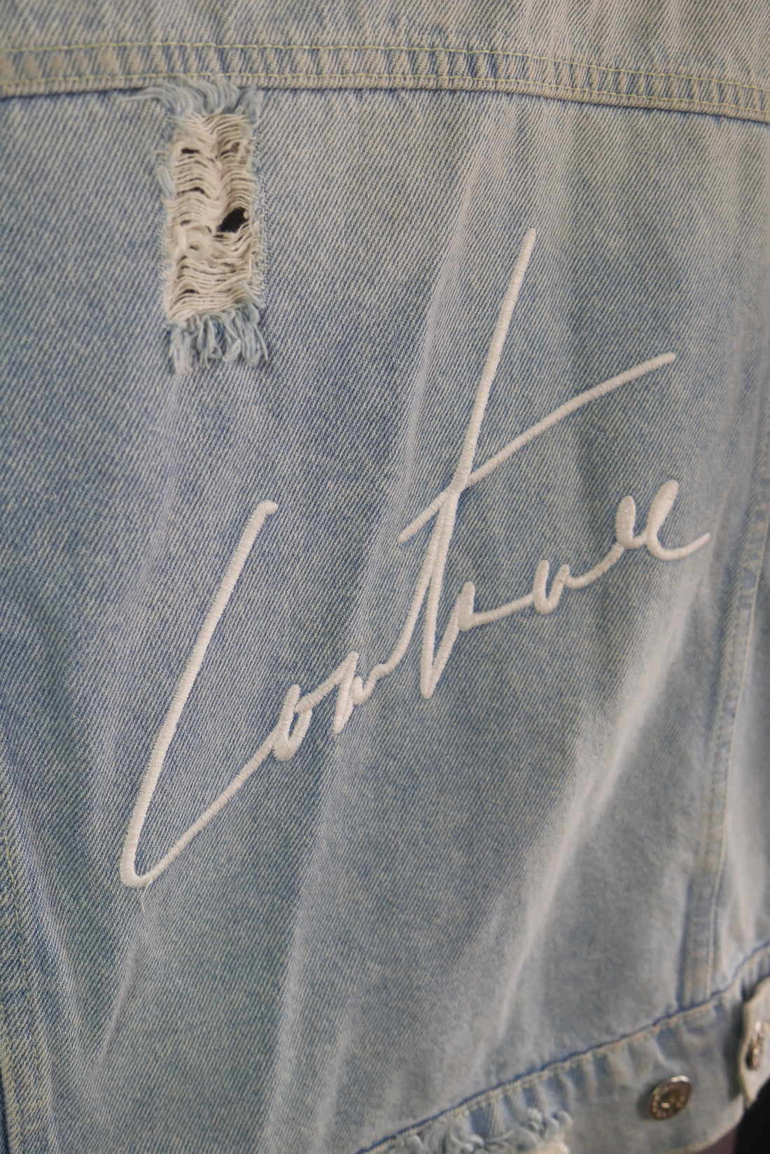 The Couture Club Denim Jacket (L)