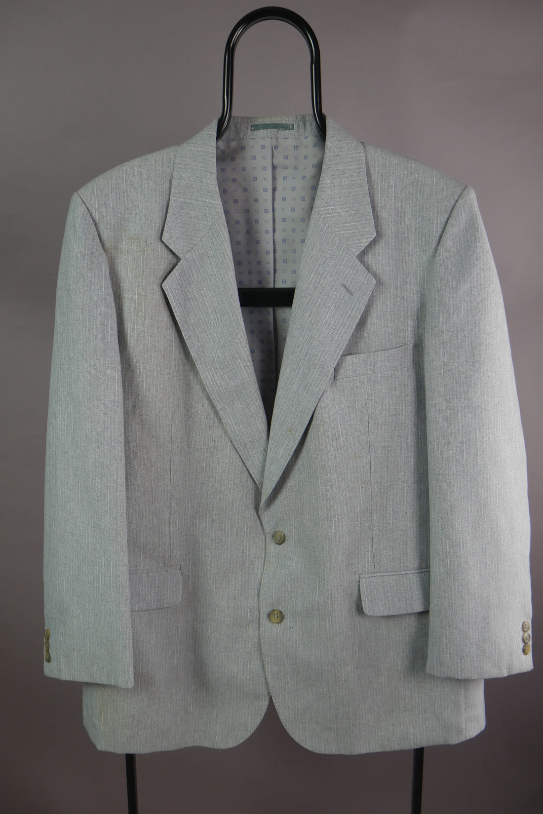 The Classic Vintage Houndstooth Suit Jacket (44)